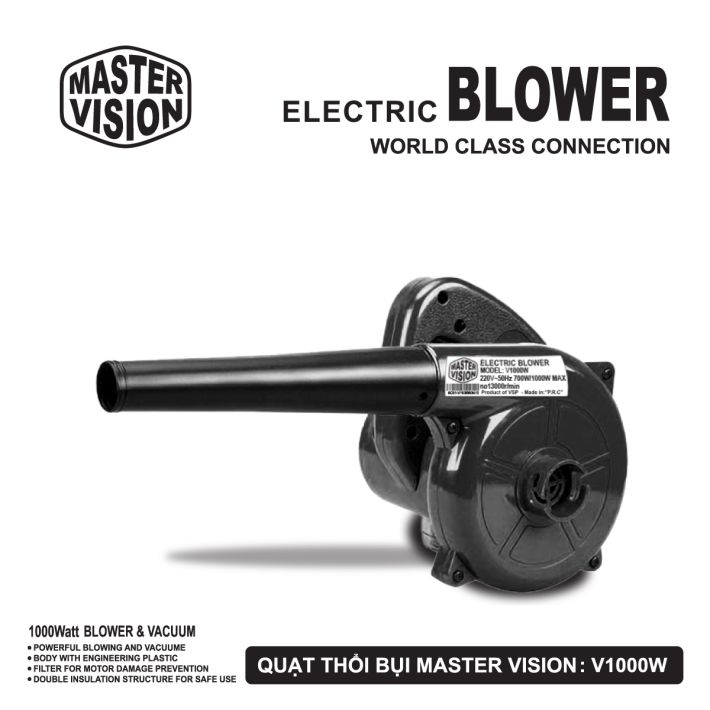 Quạt thổi bụi vệ sinh máy tính Master Cooler V1000W