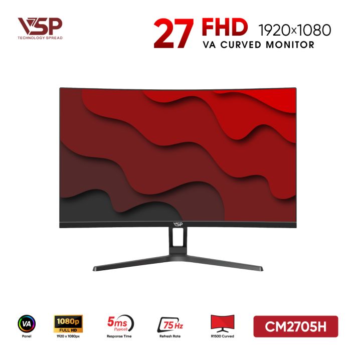 Màn hình cong VSP Thinking 27inch - CM2705H - Đen