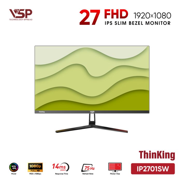 Màn hình VSP Thinking VI27 (IP2701SW) (27inch/IPS/FHD/81Hz/14ms) - Đen