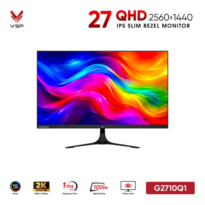 Màn Hình VSP UltraMAXX G2710Q1 (27inch / IPS / 2K QHD / 100Hz / 1ms)