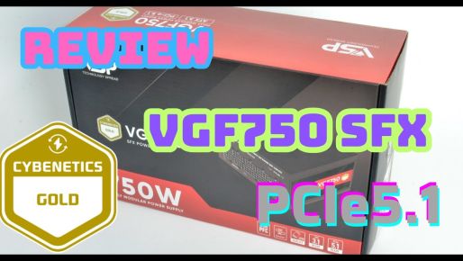 REVIEW/Đánh giá - Nguồn máy tính mini SFX VSP VGF750 ATX3.1/PCIe5.1 750W