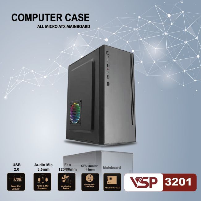 Vỏ Case Máy Tính Văn Phòng VSP 3201