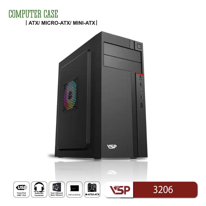 Vỏ Case Máy Tính Văn Phòng VSP 3206