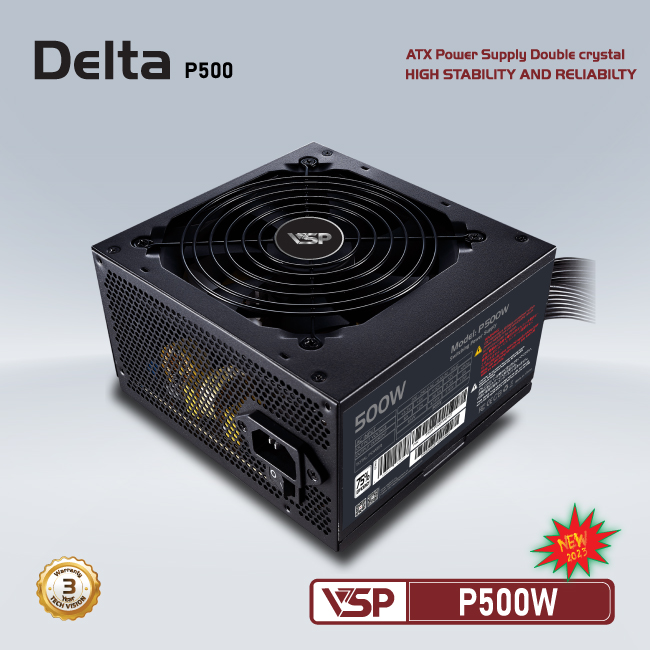 Bộ Nguồn công suất thực VSP Delta P500W