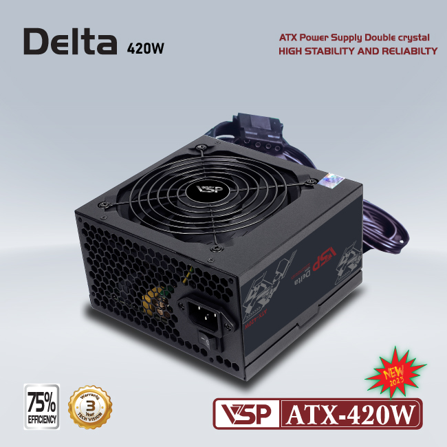 Nguồn VSP Delta ATX-420W