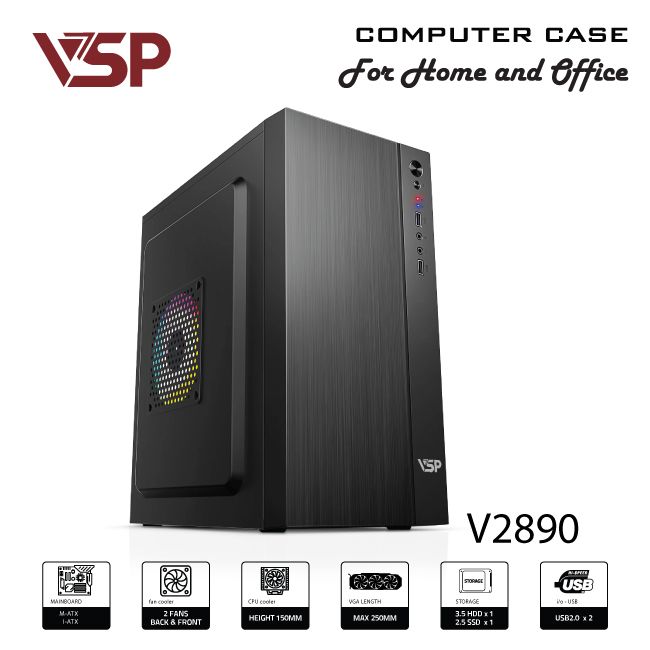 VỎ CASE MÁY TÍNH VSP V2890