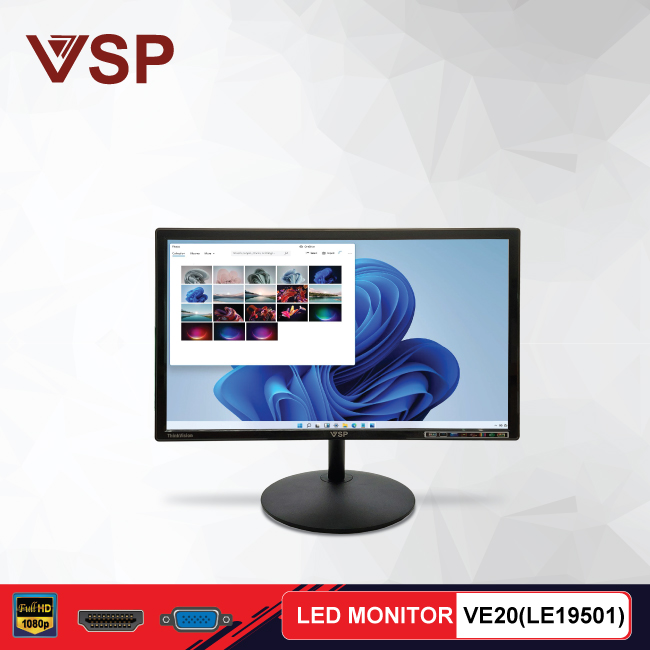 LED LCD VSP monitor 20 inch VE20 (LE19501)