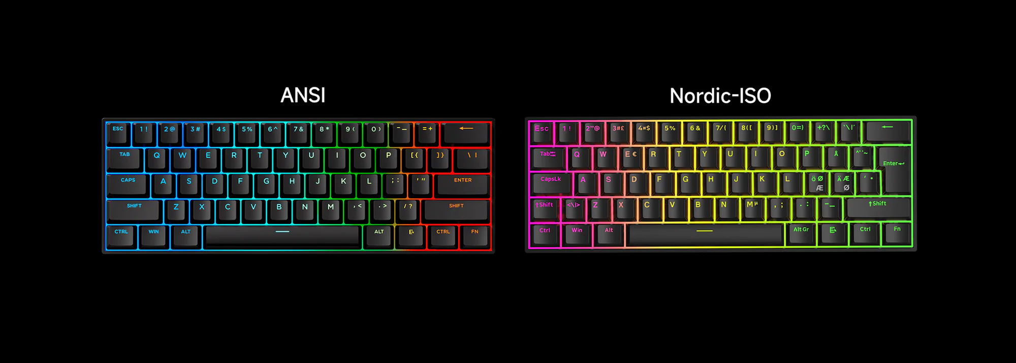 Layout MCHOSE ACE 60