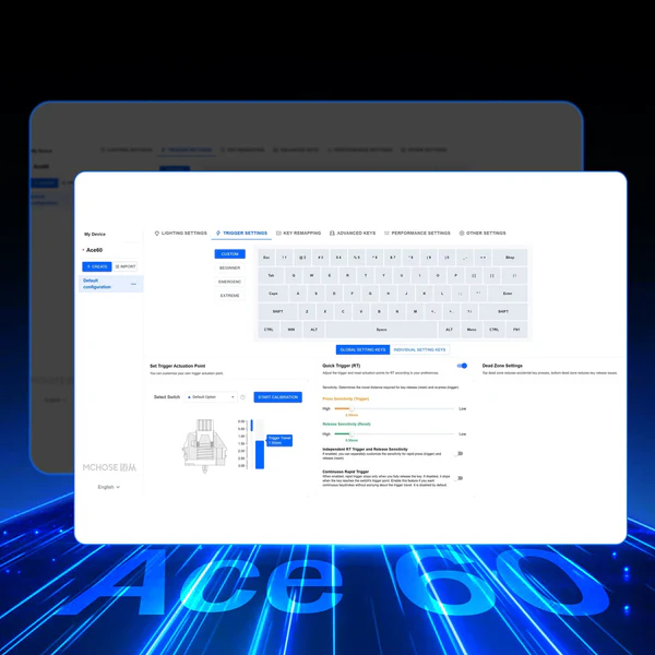 Giao diện Web Driver MCHOSE
