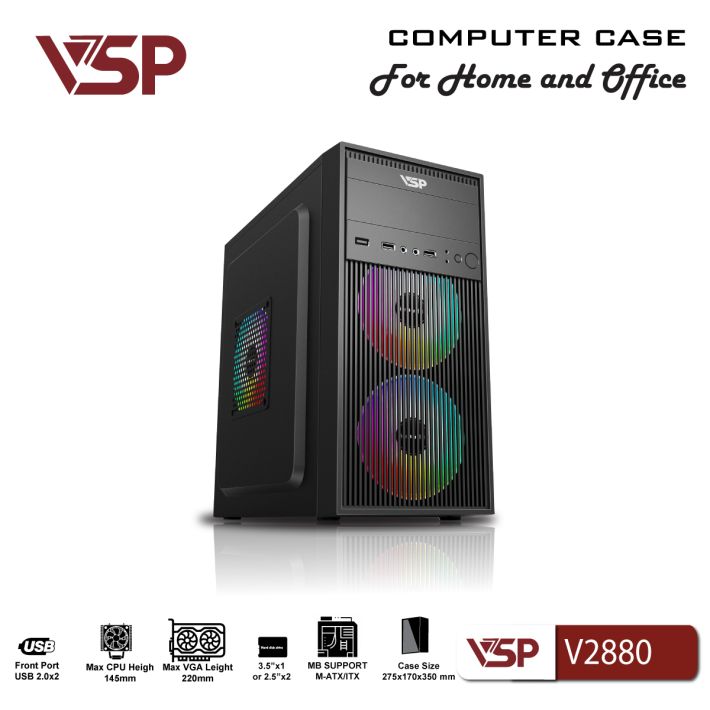 Vỏ Case máy tính VSP V2880