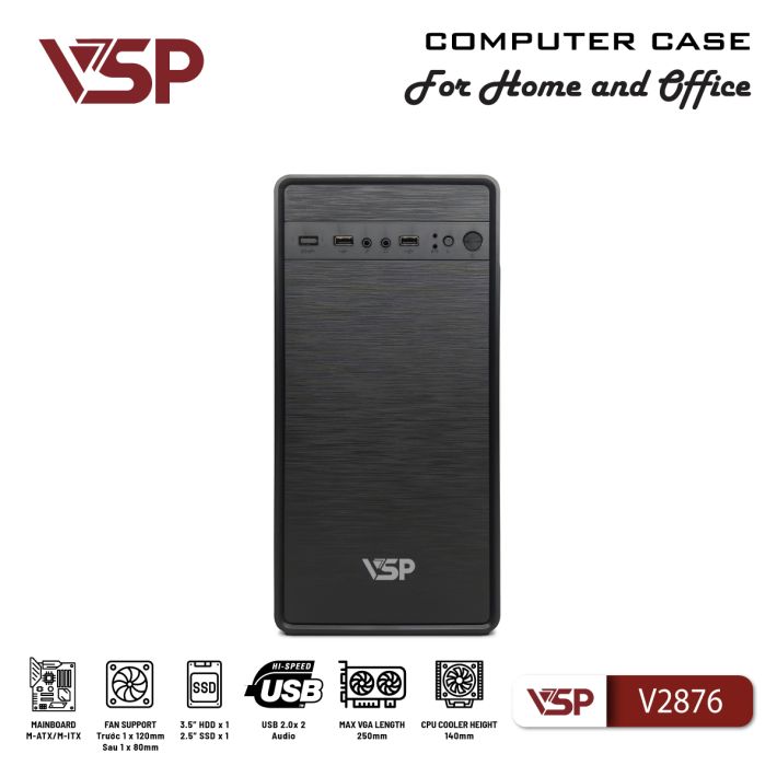 Vỏ Case máy tính VSP V2876