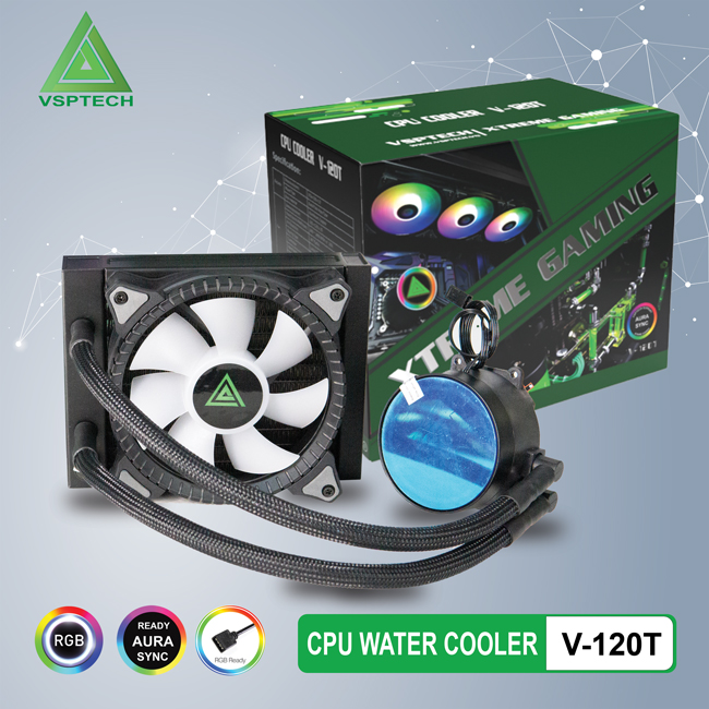 Tản nhiệt nước heatsink CPU cooler V-120T