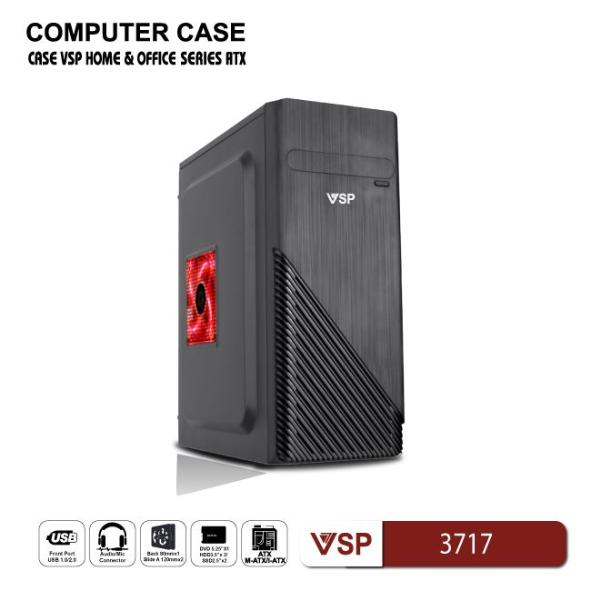 VỎ CASE MÁY TÍNH VSP 3717
