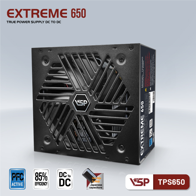 Bộ nguồn VSP Extreme TPS650 - 650W - DC to DC