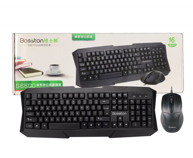 Combo Phím + Chuột Bosston S6600