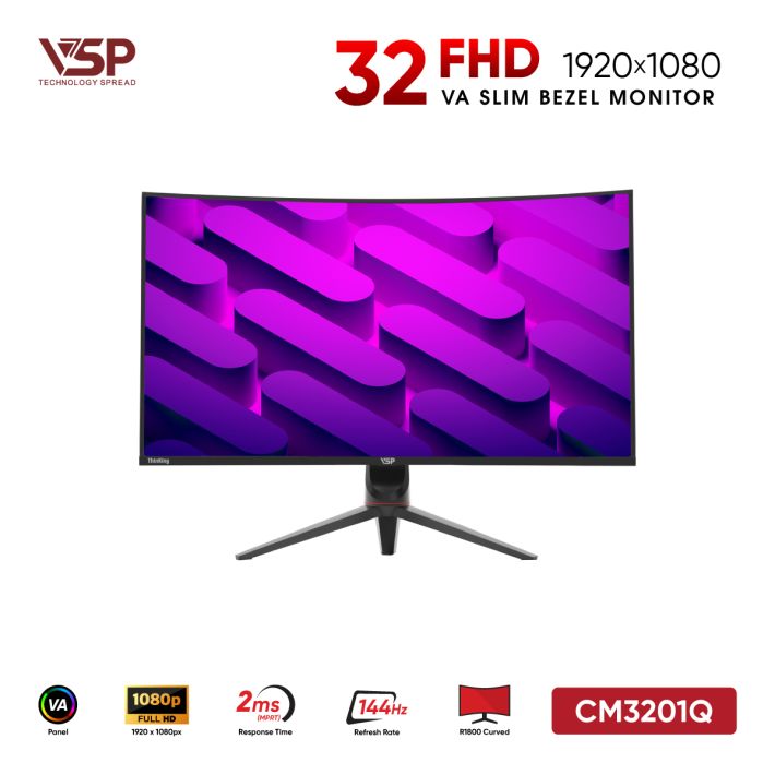 Màn hình cong 32inch VSP ThinKing Master Gaming VL32(CM3201Q)